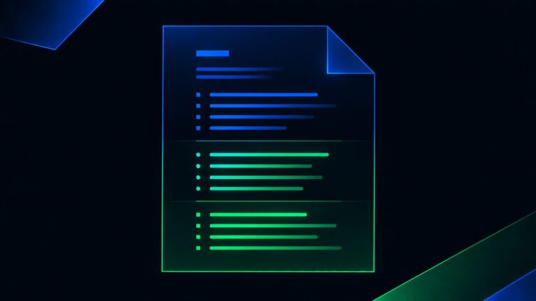 Abstract geometric artwork representing website migration SEO planning